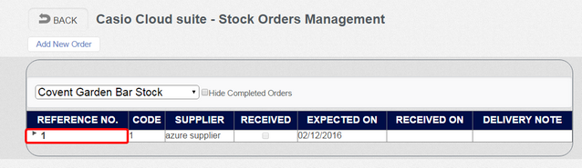 Orders Received
