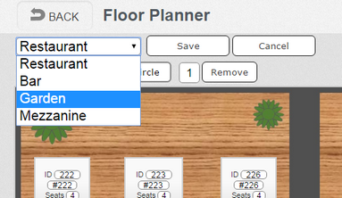 Tab Drop down list
