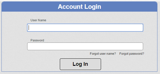 Login Screen