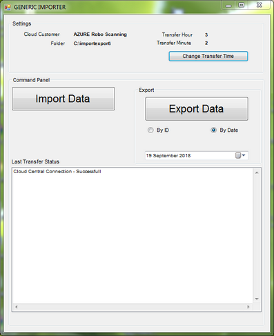 Generic Import screen1
