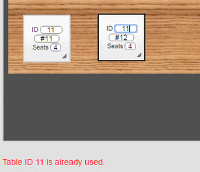 Duplicate Table ID