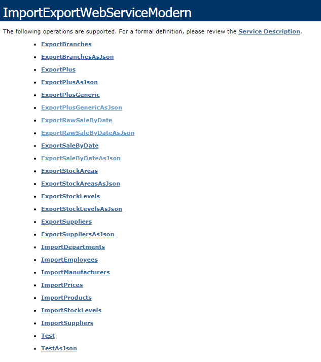 Web Services