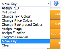 Keyboard programming - Move key