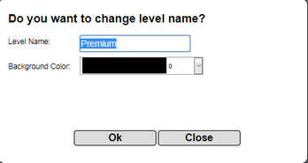 Changing Level Name