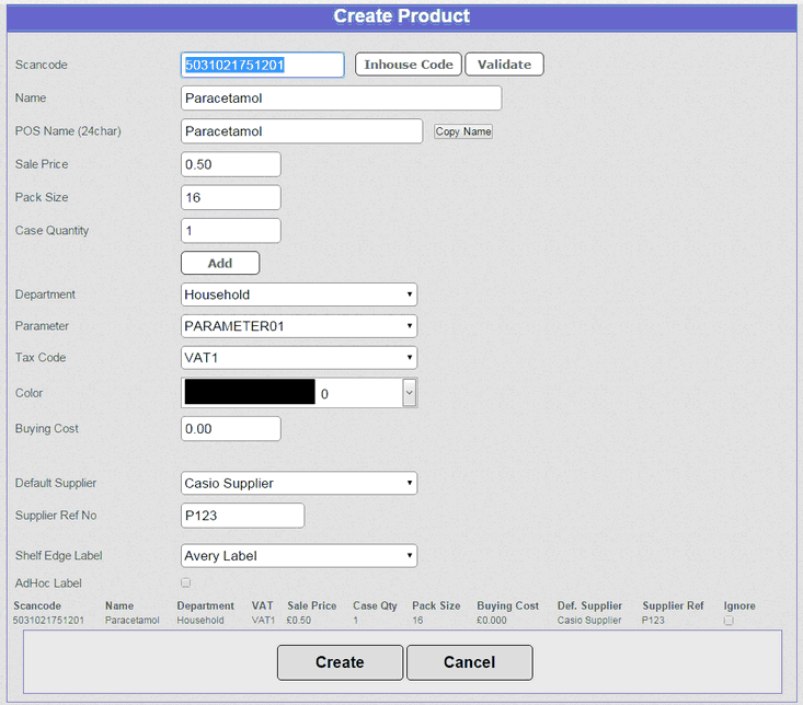 Scanning PLU Wizard