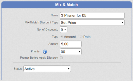 M&M Example Active