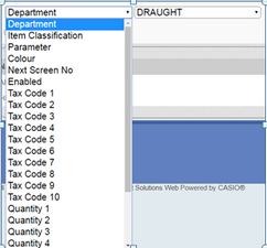 PLU Batch - Select DEpt