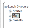 Remove Main Course